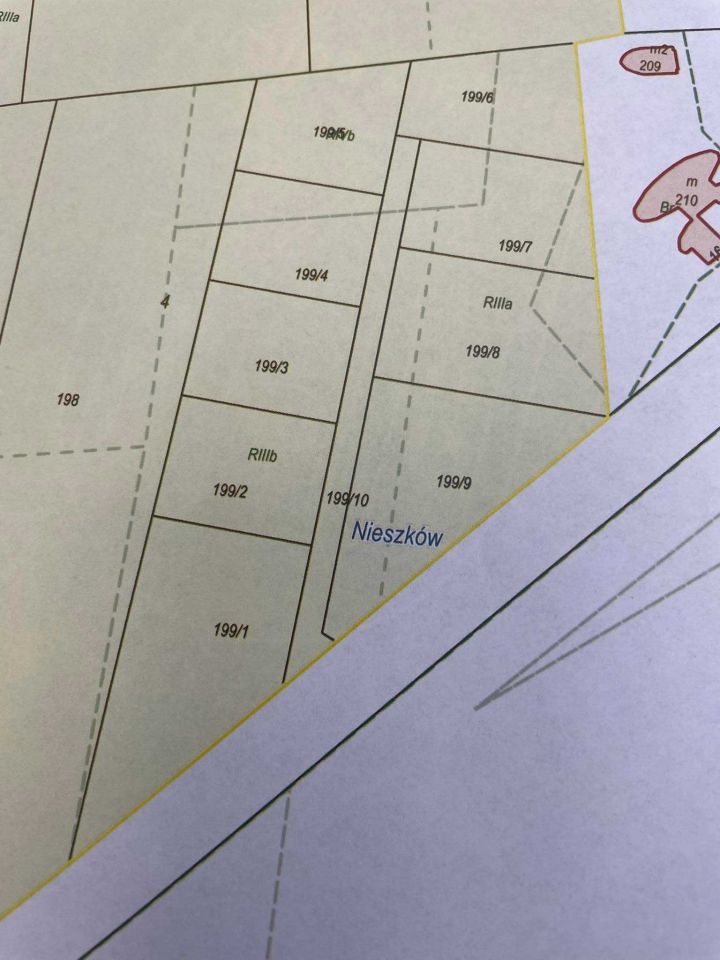 Działka budowlana Ziębice Nieszków. Zdjęcie 3