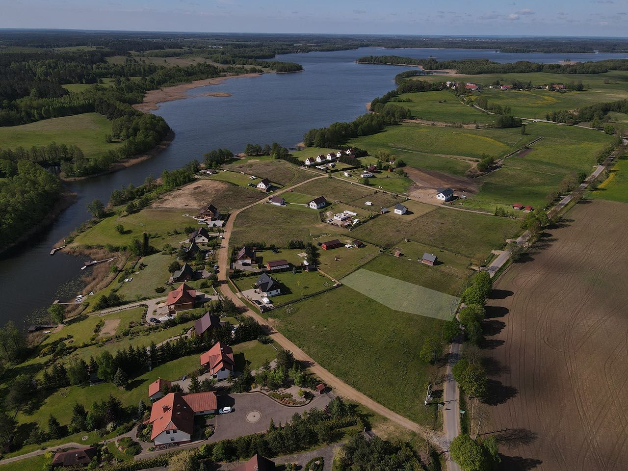 Działka budowlana Skomack Wielki osada