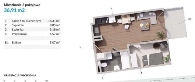 Mieszkanie 2-pokojowe Łódź Teofilów, ul. Krzysztofa Cedry. Zdjęcie 8