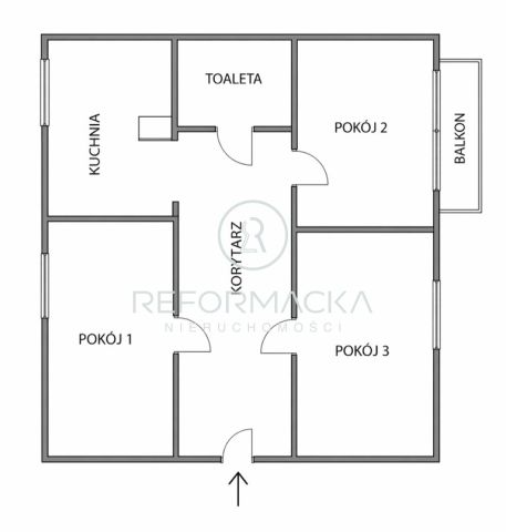Mieszkanie 3-pokojowe Rzeszów, ul. Stanisława Wyspiańskiego. Zdjęcie 2