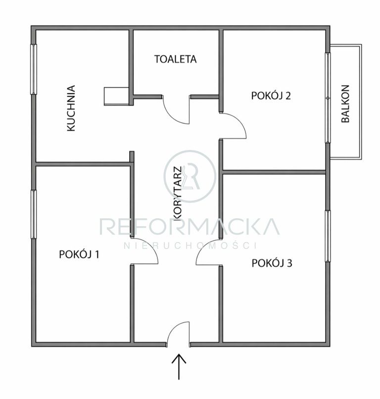 Mieszkanie 3-pokojowe Rzeszów, ul. Stanisława Wyspiańskiego. Zdjęcie 2