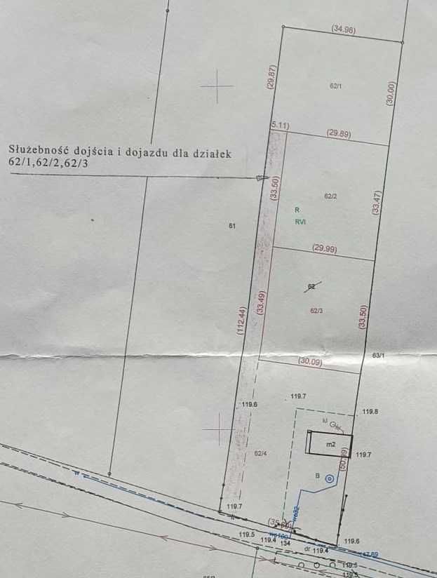 Działka budowlana Folwark. Zdjęcie 3