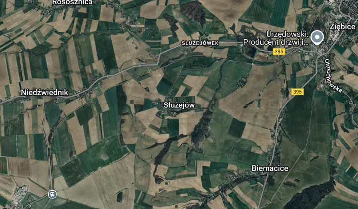 Działka rolna Służejów