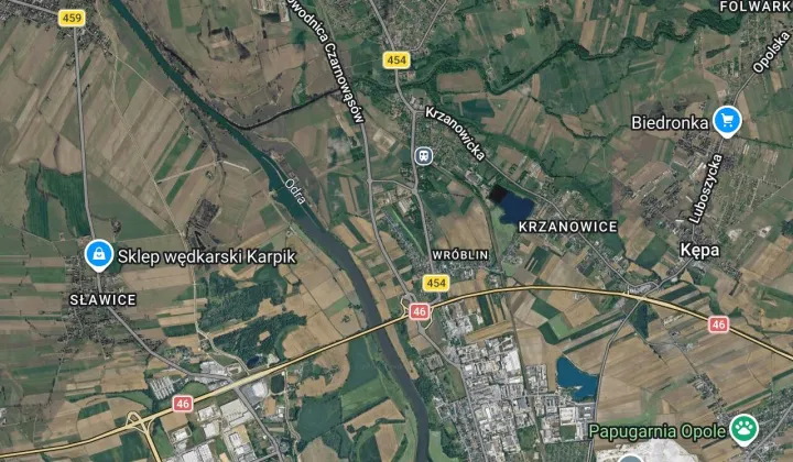 Działka budowlana Opole Wróblin, ul. Gawędy