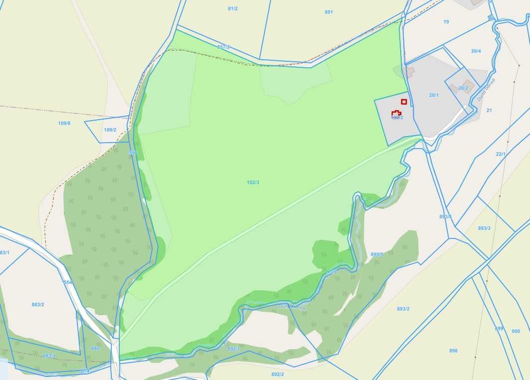 Działka siedliskowa Stara Łomnica. Zdjęcie 2