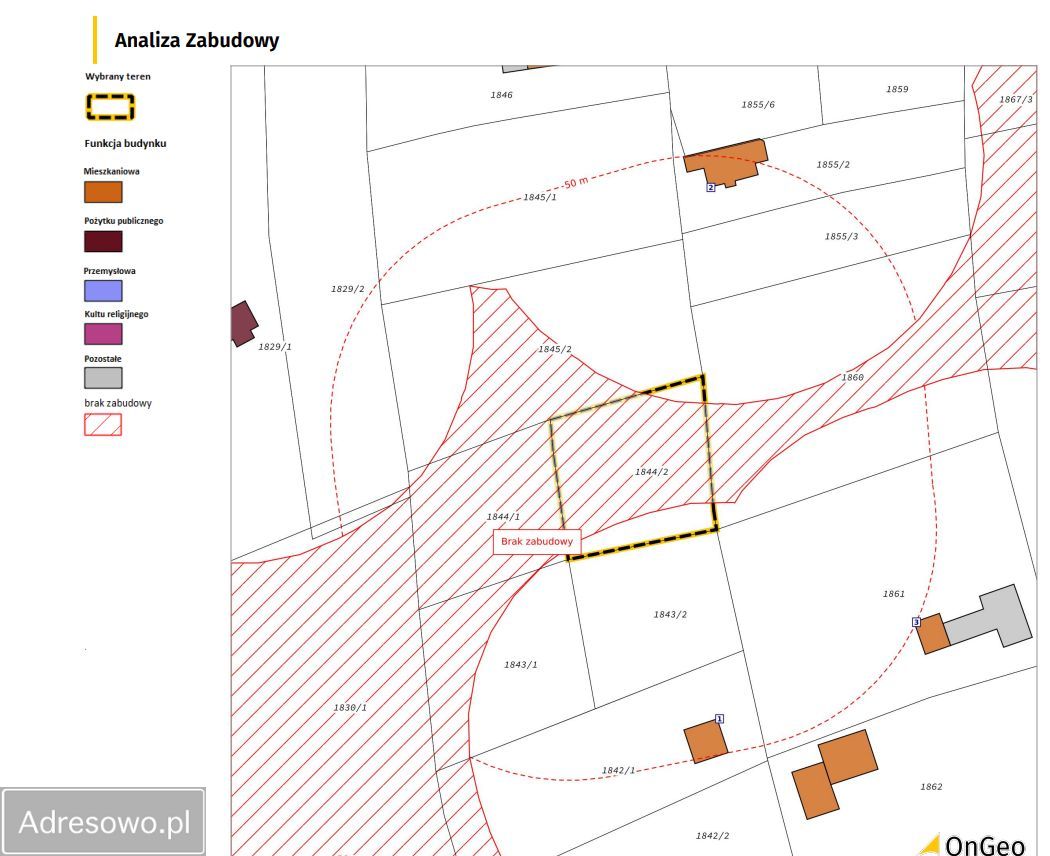 Działka budowlana Gliczarów Górny, ul. Wierchy. Zdjęcie 5