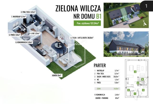 dom szeregowy, 4 pokoje Marki, ul. Wilcza. Zdjęcie 17