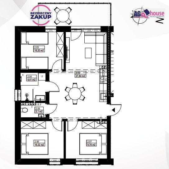Mieszkanie 3-pokojowe Ostrowo, ul. Zabytkowa. Zdjęcie 29