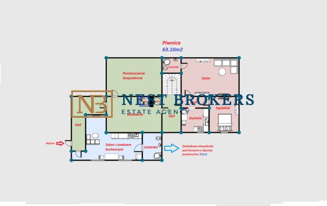 dom wolnostojący, 8 pokoi Łętownia. Zdjęcie 2