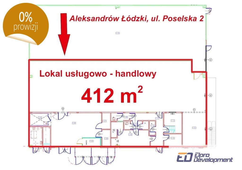 Lokal Aleksandrów Łódzki, ul. Poselska. Zdjęcie 2