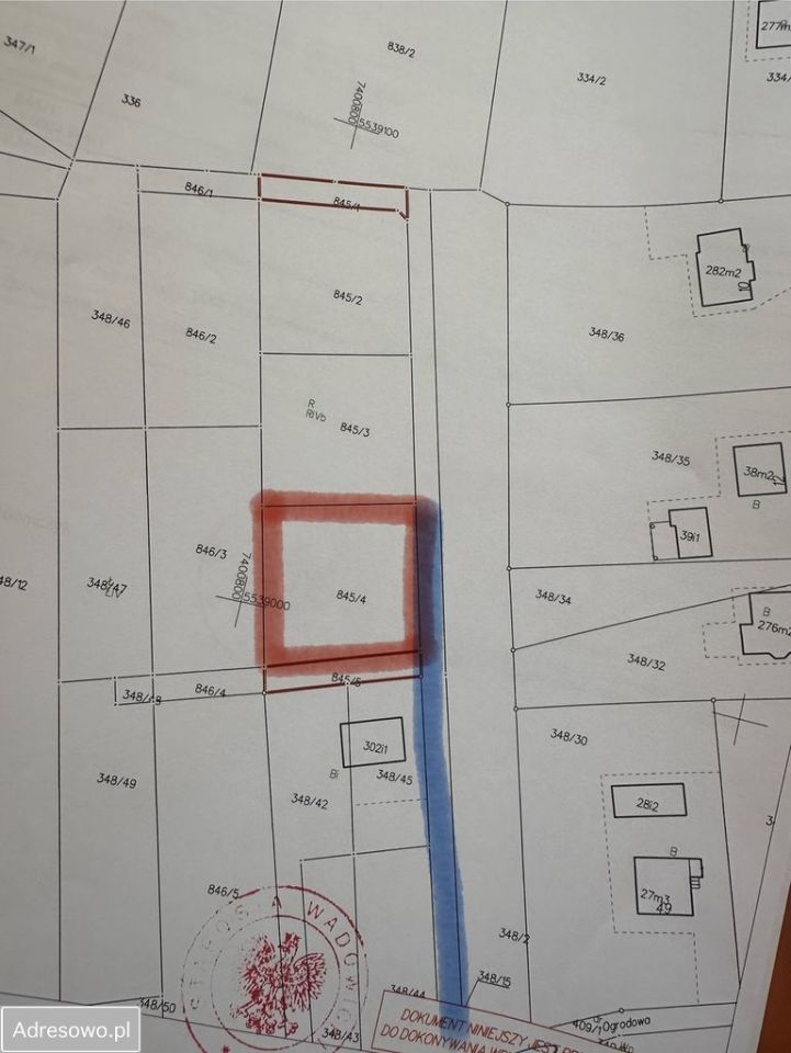 Działka budowlana Chrząstowice. Zdjęcie 7