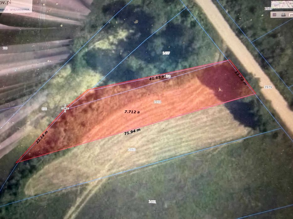 Działka rolna Brzuza. Zdjęcie 3