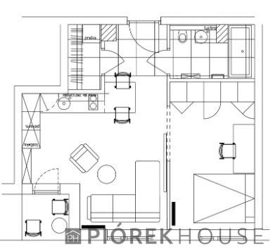 Mieszkanie 2-pokojowe Warszawa Wilanów, ul. Królewska