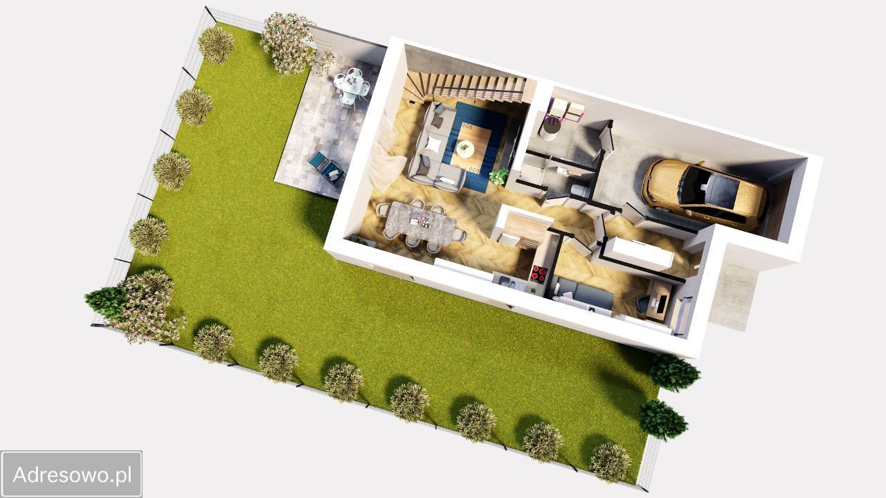 bliźniak, 5 pokoi Leszno. Zdjęcie 2