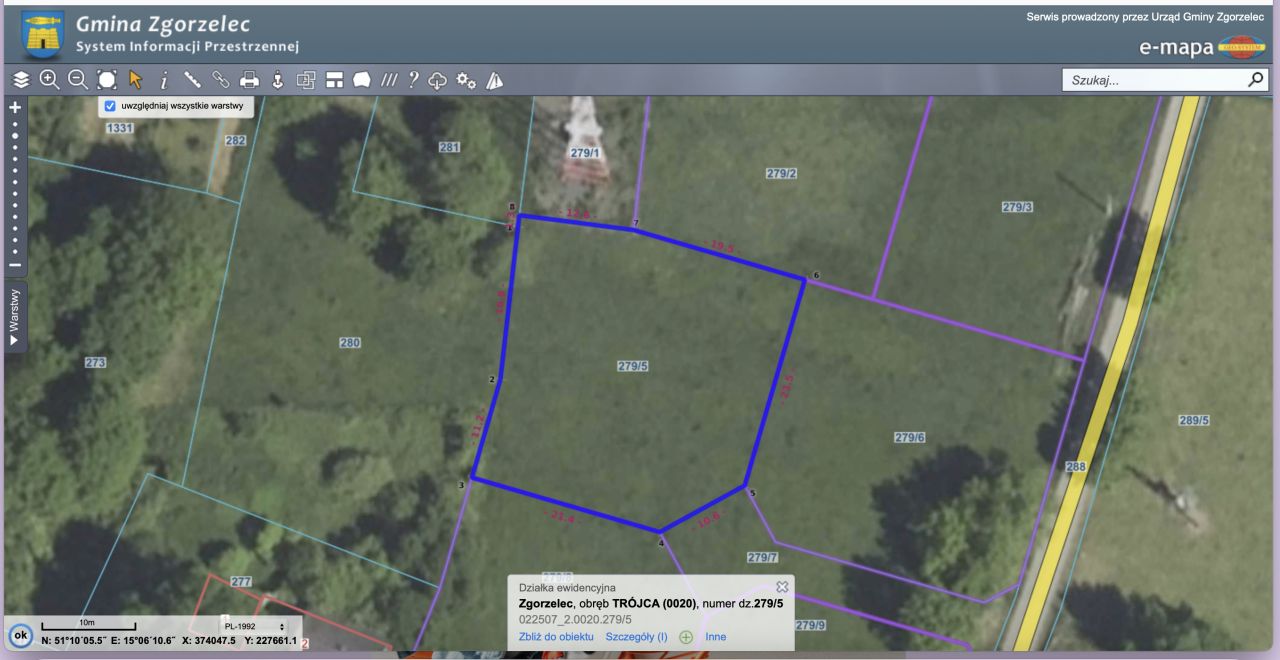 Działka budowlana Trójca. Zdjęcie 8