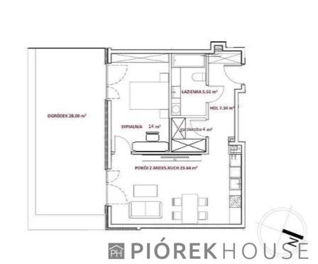 Mieszkanie 2-pokojowe Warszawa Białołęka, ul. Geometryczna. Zdjęcie 8