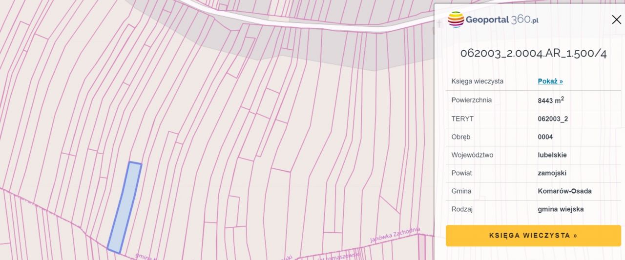 Działka rolno-budowlana Janówka Zachodnia. Zdjęcie 9