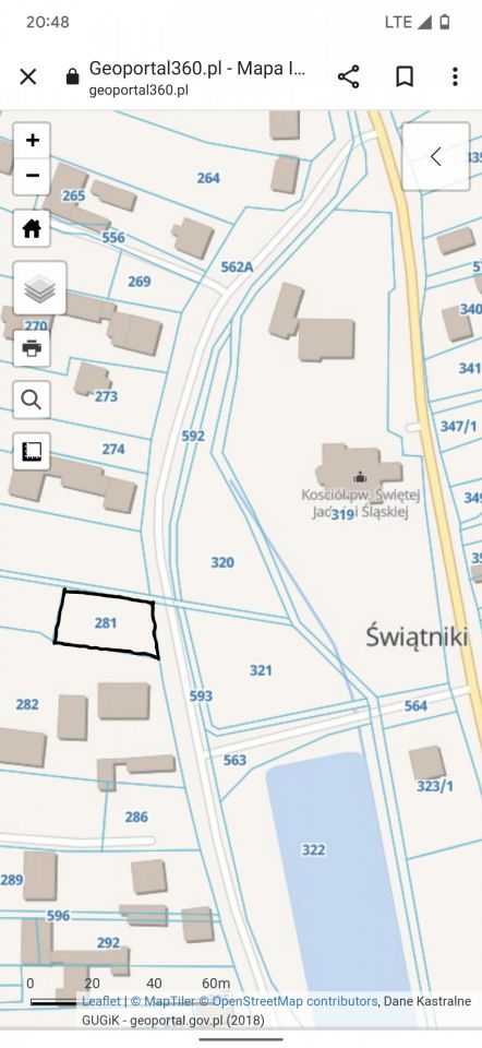 Działka budowlana Świątniki Podole. Zdjęcie 2