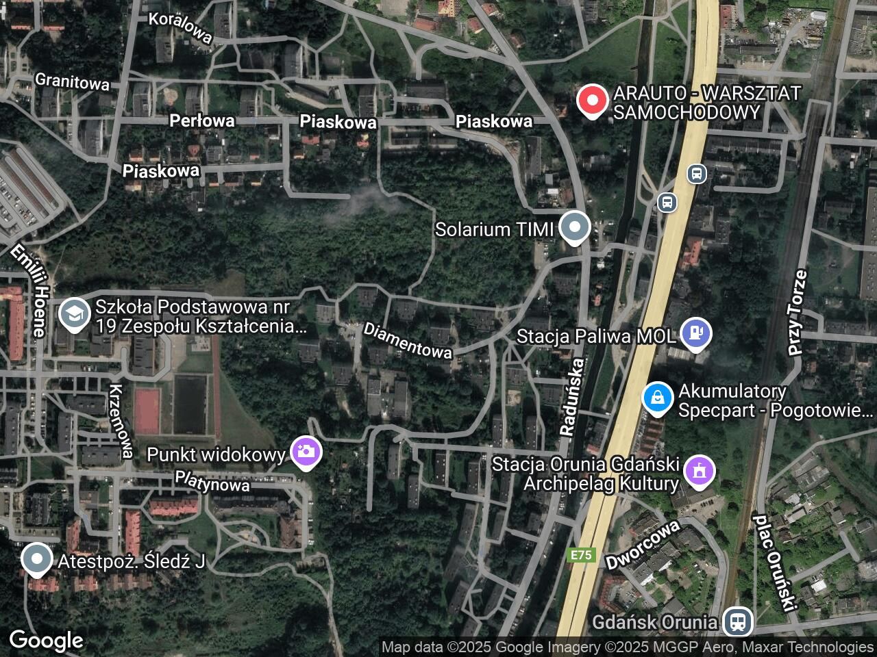 Mieszkanie 3-pokojowe Gdańsk Orunia, ul. Diamentowa