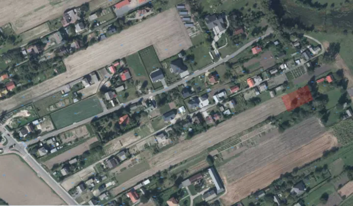 Działka budowlana Krasnystaw Zakręcie, ul. Kościuszki