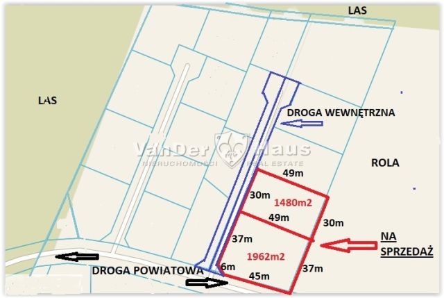 Działka budowlana Rakowo Lipki. Zdjęcie 1