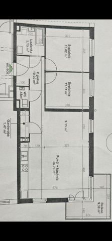 Mieszkanie 3-pokojowe Szczecin Gumieńce, ul. Gorzowska. Zdjęcie 1