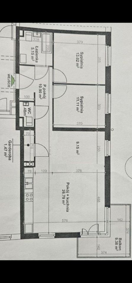 Mieszkanie 3-pokojowe Szczecin Gumieńce, ul. Gorzowska. Zdjęcie 1