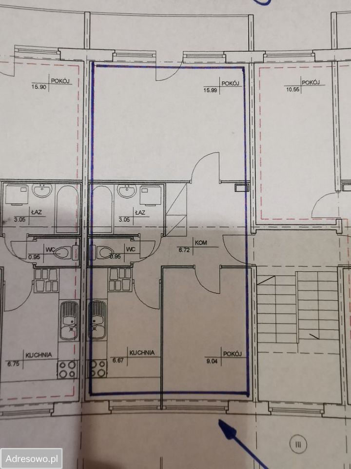 Mieszkanie 2-pokojowe Łódź Radogoszcz, ul. Biedronkowa. Zdjęcie 7