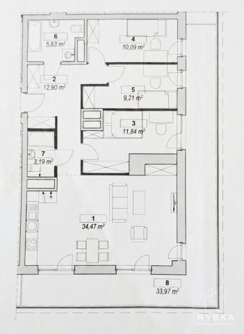 Mieszkanie 4-pokojowe Poznań Rataje, ul. Rataje. Zdjęcie 20