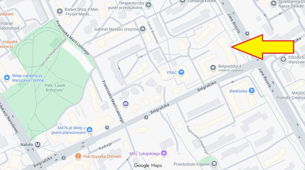 Lokal Warszawa Ursynów, ul. Belgradzka. Zdjęcie 13