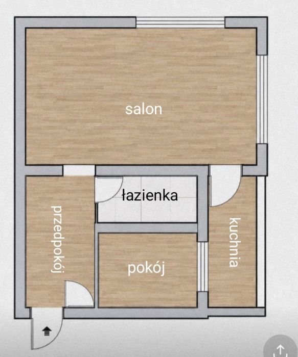 Mieszkanie 1-pokojowe Gdańsk Śródmieście, ul. Rybaki Dolne. Zdjęcie 2