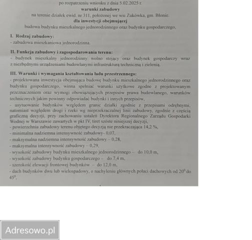 Działka budowlana Żukówka, ul. Łąki. Zdjęcie 9