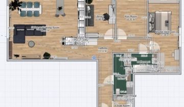Mieszkanie 4-pokojowe Warszawa Mokotów, ul. Przebiśniegów