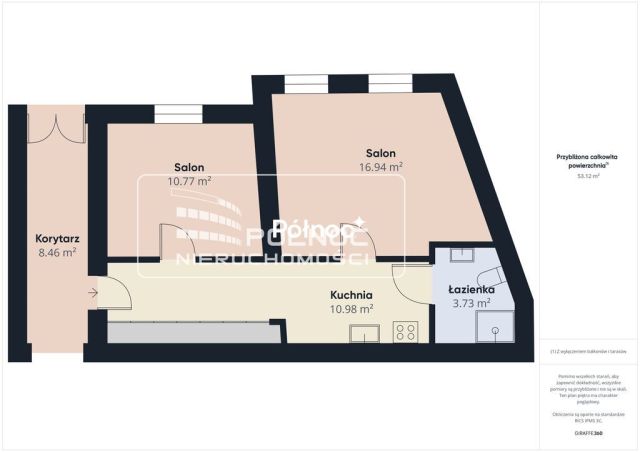 Mieszkanie 2-pokojowe Ełk Centrum, ul. Gdańska. Zdjęcie 4
