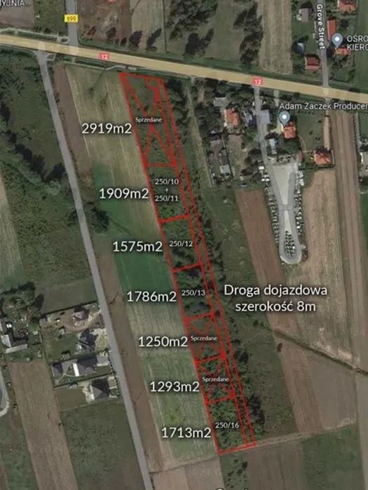 Działka budowlana Niemianowice. Zdjęcie 2