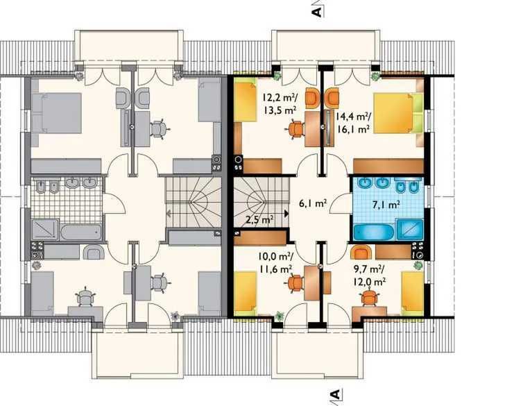 bliźniak Antoniew, ul. Główna. Zdjęcie 7