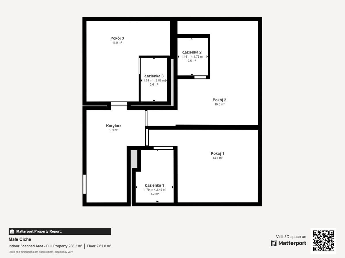 dom wolnostojący, 9 pokoi Małe Ciche. Zdjęcie 16