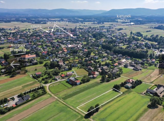 Działka budowlana Wilamowice, ul. Juliusza Słowackiego. Zdjęcie 1