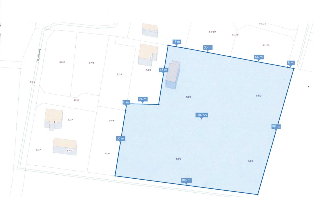 Działka budowlana Rostworowo, ul. Ogrodowa. Zdjęcie 2