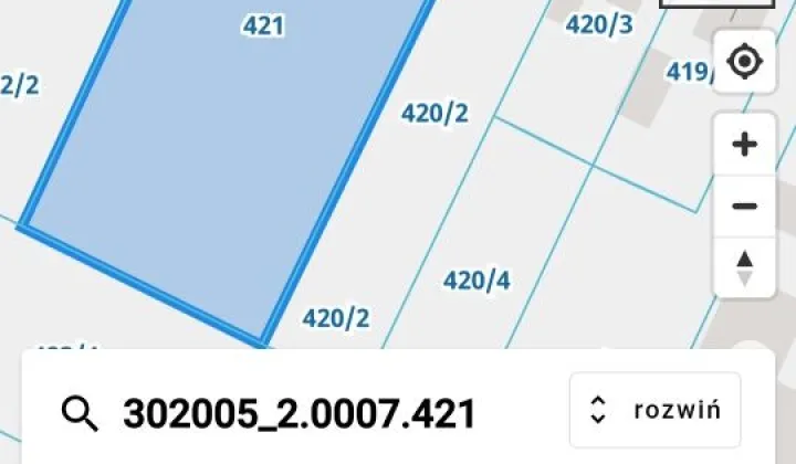 Działka budowlana Kościelna Wieś, ul. Długa