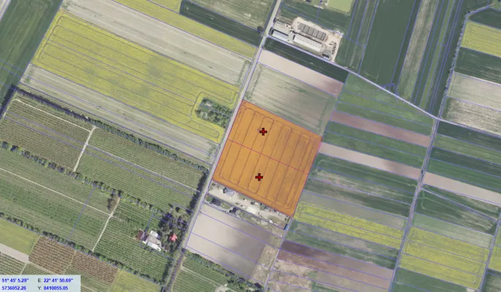 Działka rolna Branica Radzyńska