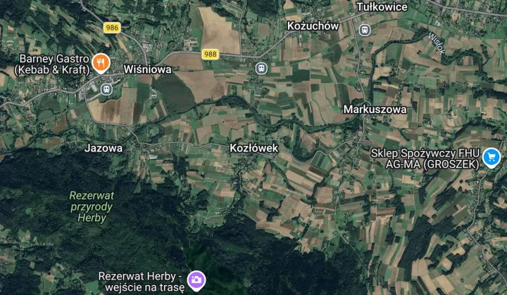 Działka budowlana Kozłówek