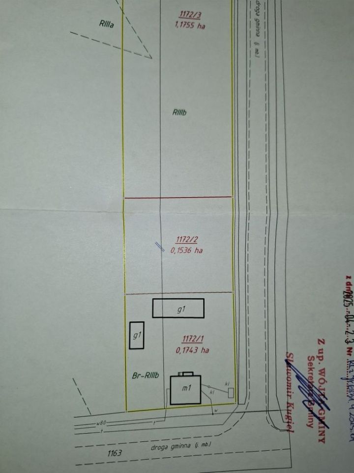 Działka budowlana Dębowiec-Kolonia