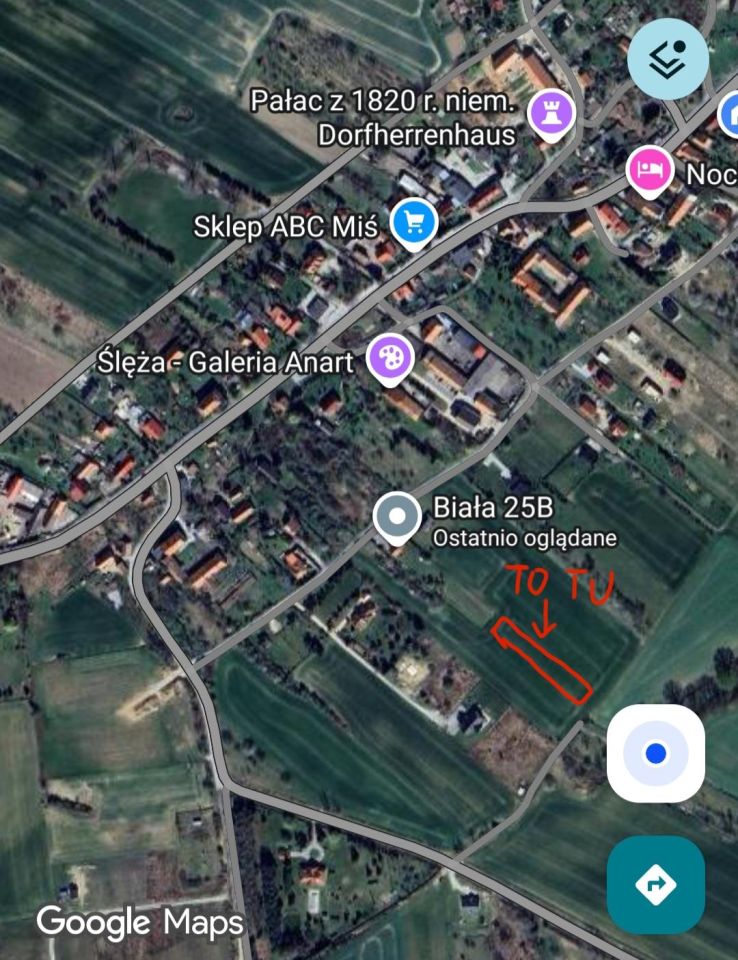 Działka budowlana Biała. Zdjęcie 2