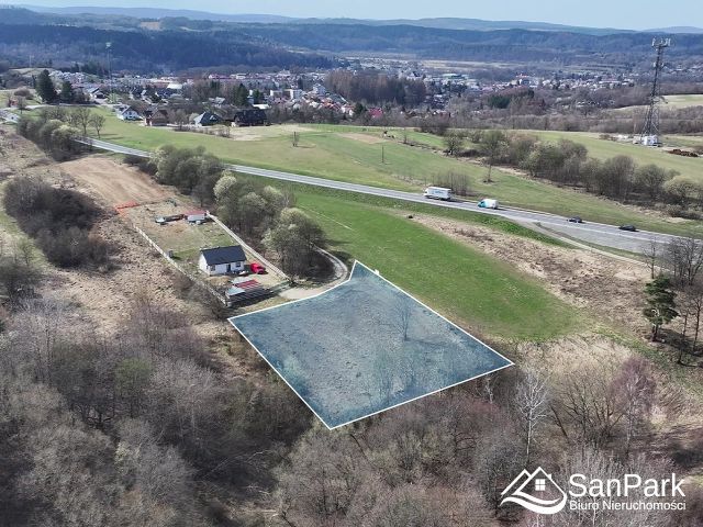 Działka budowlana Lesko. Zdjęcie 1