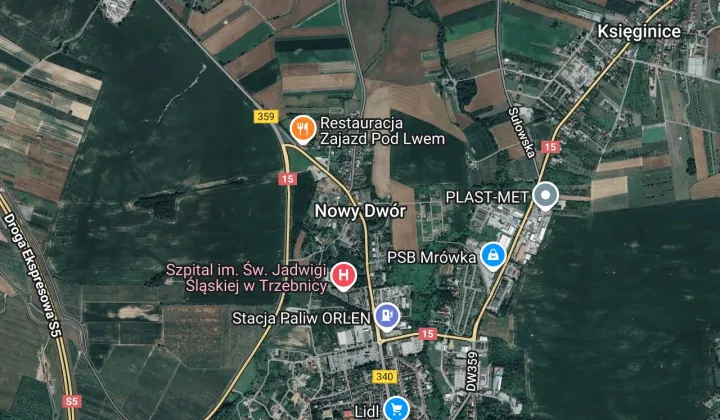 Działka budowlana Nowy Dwór