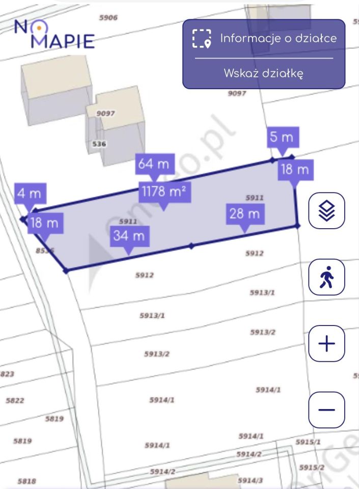 Działka budowlana Bieńkówka U Stachury. Zdjęcie 6