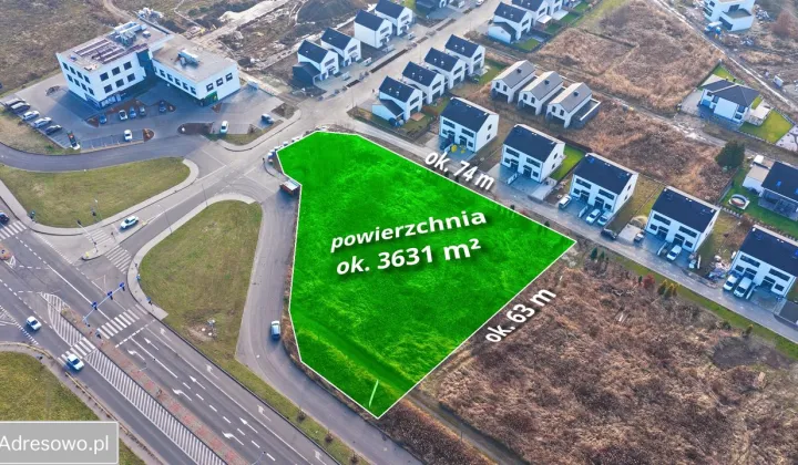 Działka inwestycyjna Siemianowice Śląskie Bańgów