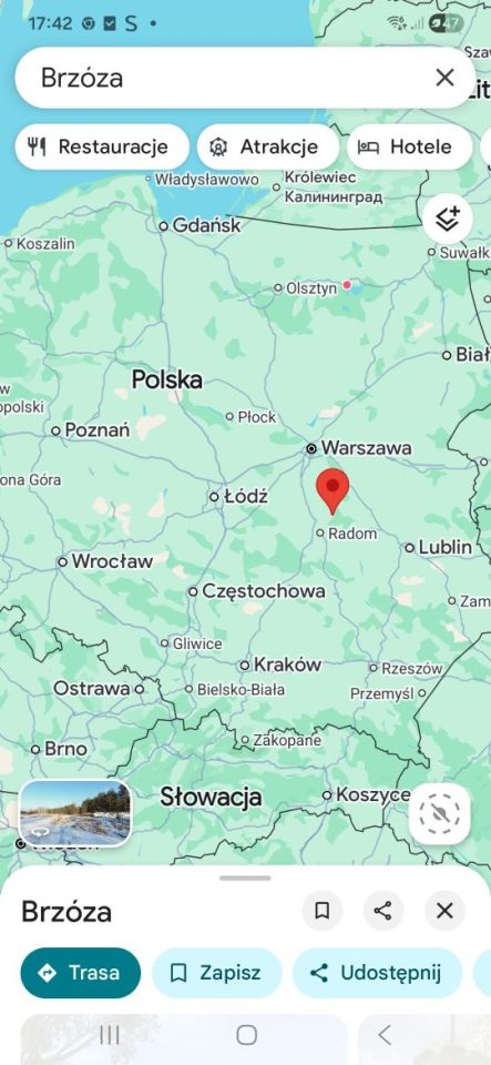 Działka budowlana Brzóza. Zdjęcie 6