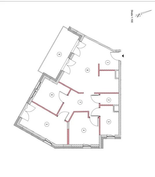 Mieszkanie 4-pokojowe Warszawa Mokotów, ul. Wilanowska